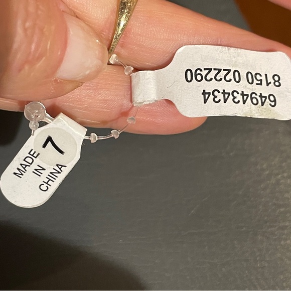 Free People Turquoise Tortoise Silver tone Stone Dome Ring, Size 7, NWT! - Picture 16 of 16